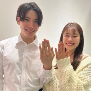 素敵なお客様のご紹介 | 郡山モルティ店ブログ｜カップルに人気の婚約