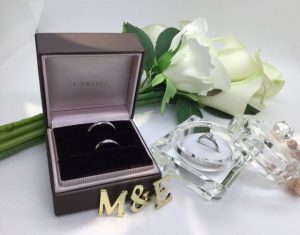 【アイプリモ盛岡大通店】お客様の婚約指輪と結婚指輪のご紹介
