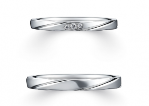 桜の季節にぴったりのリング