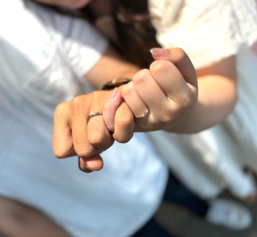 素敵な写真が届きました♪ ~ お客様のご紹介 D様♡A様 ~