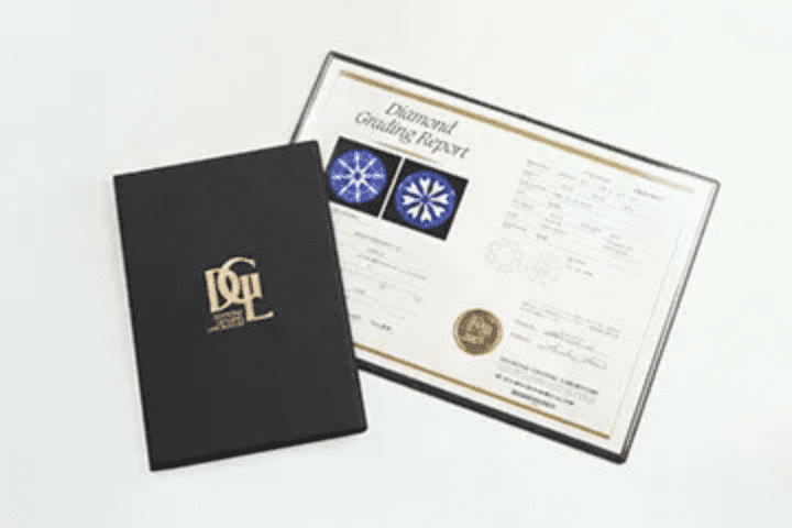 DGL（Diamond Grading Laboratory）鑑定書