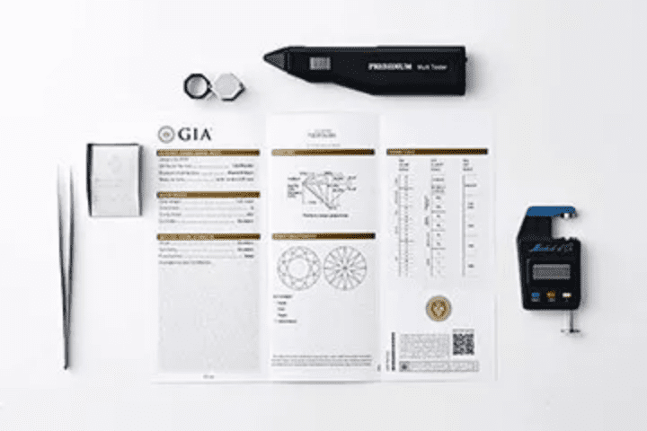 GIA（米国宝石学会）鑑定書