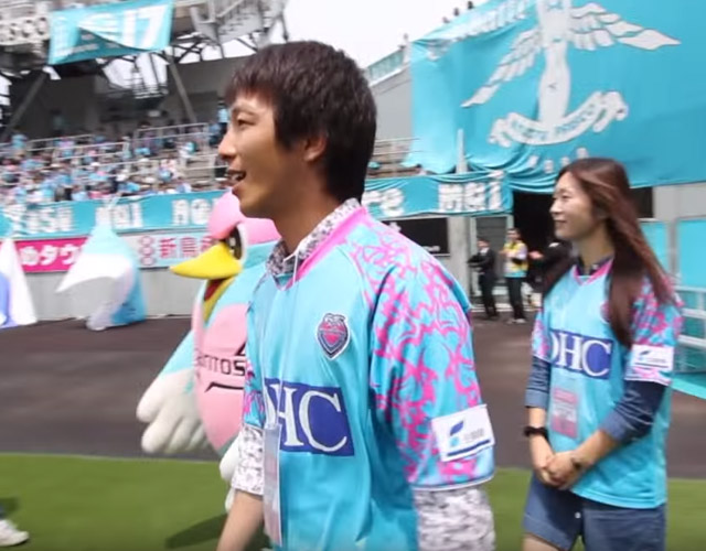 J2リーグ第2弾!サガン鳥栖でのPKプロポーズを実施!