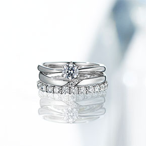 ラインメレの婚約指輪（エンゲージリング）デザイン一覧｜カップルに 