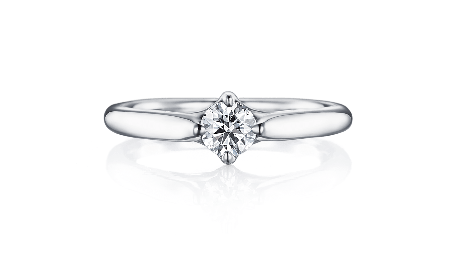 春にぴったりの婚約指輪