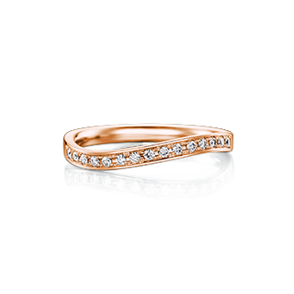 ピンクゴールドのエタニティリング一覧｜カップルに人気の婚約指輪