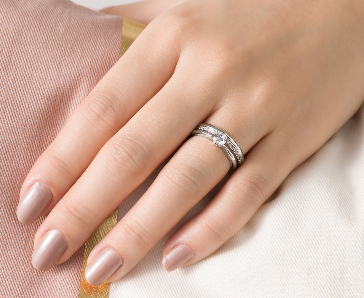シリウス&アナエル｜セットリング｜カップルに人気の婚約指輪,結婚指輪 