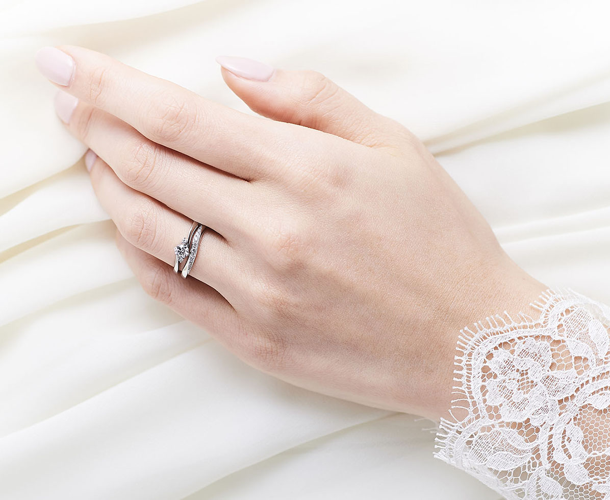 アイプリモ 指輪セット シェリア&アポロ｜セットリング｜カップルに人気の婚約指輪,結婚