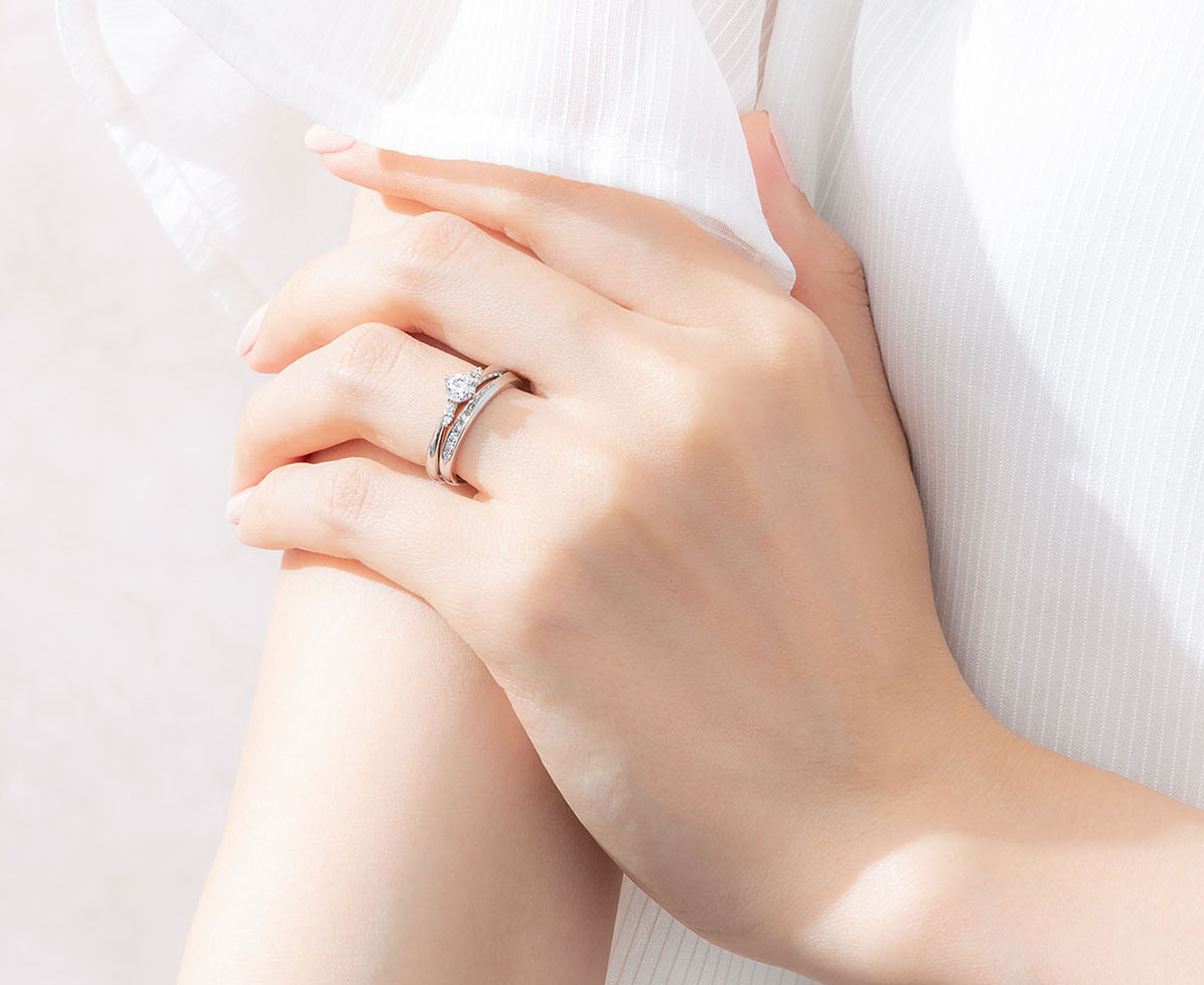 I-PRIMO シルバーリング 専用ケース付き ブライダルアイテム｜カップルに人気の婚約指輪,結婚指輪はI