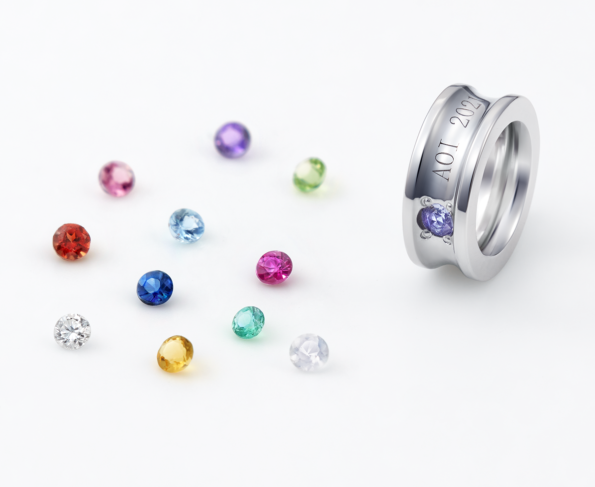 ノヴァバンドベビー バースストーン｜アニバーサリージュエリー