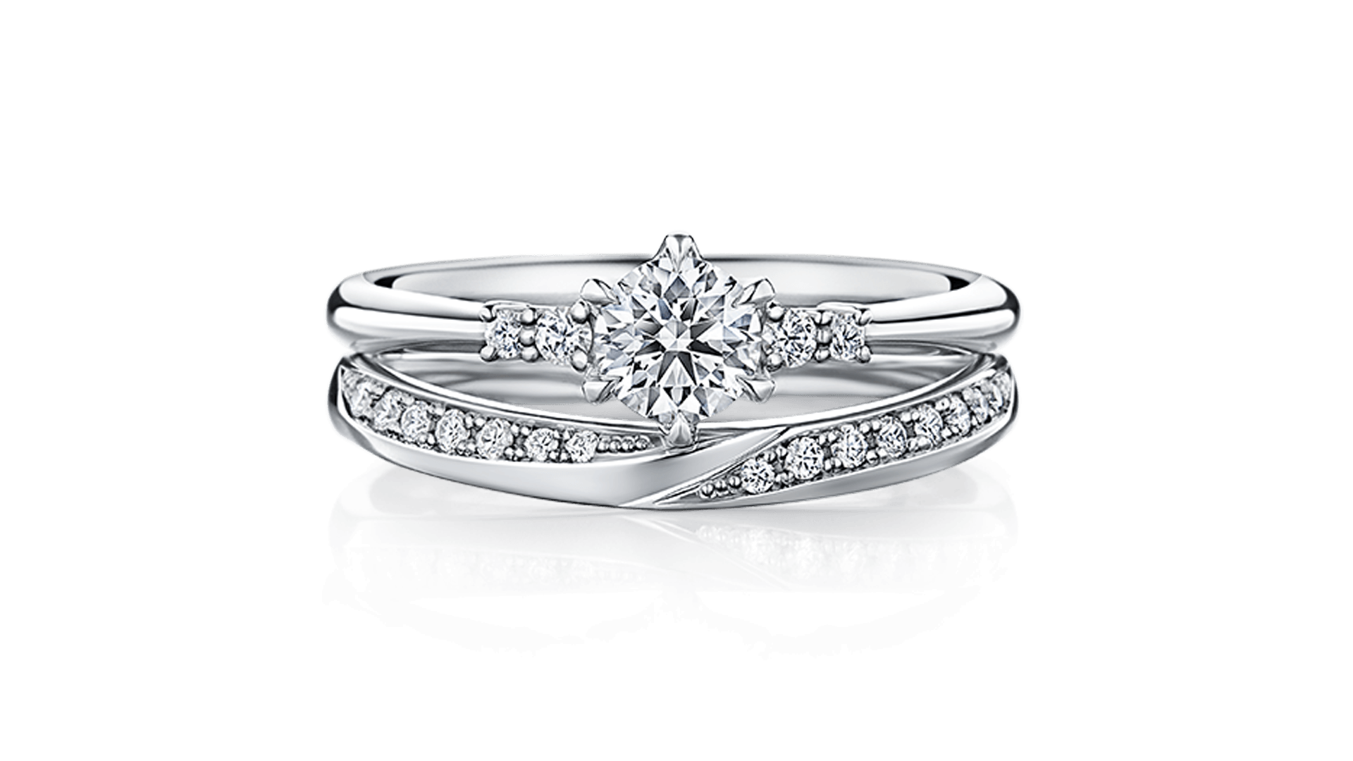 今流行のセットリング♪ | 高松店ブログ｜カップルに人気の婚約指輪