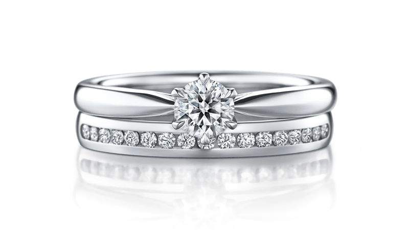 アルティア&カリス｜セットリング｜カップルに人気の婚約指輪