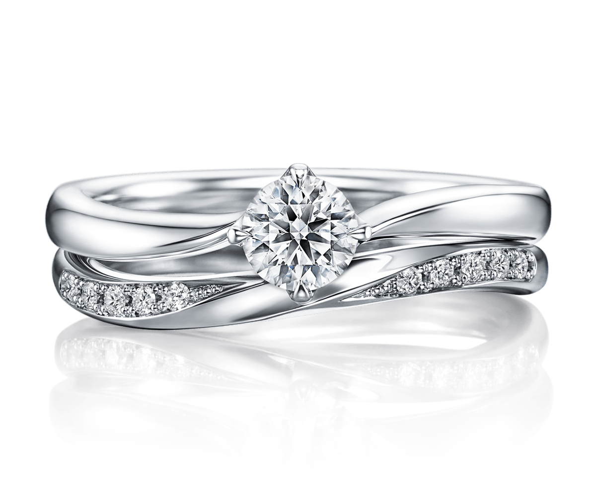 アリオフ&ペルセウス｜セットリング｜カップルに人気の婚約指輪