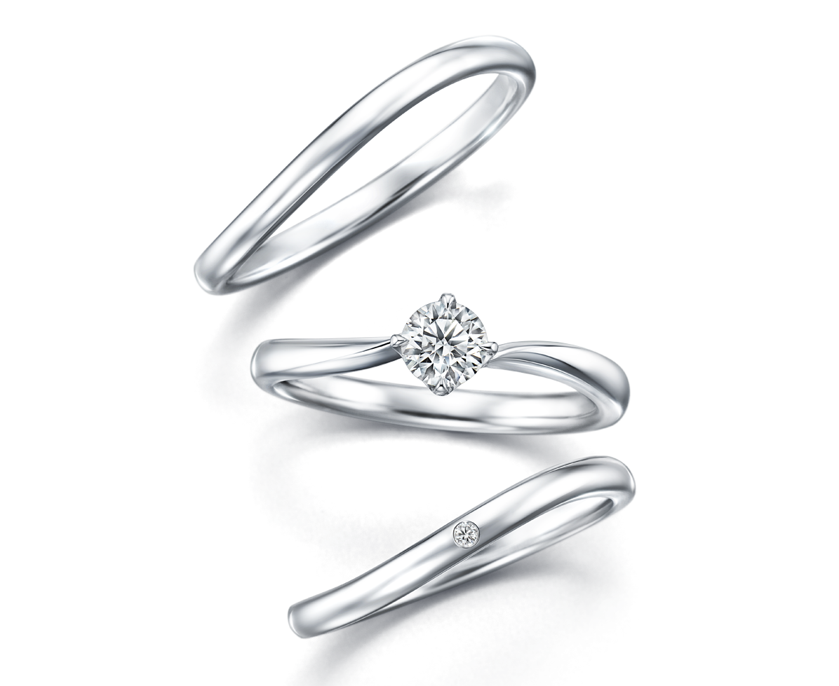 アリオフ&ゼフィロス｜セットリング｜カップルに人気の婚約指輪,結婚 