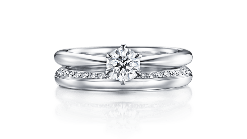 シリウス&アナエル｜セットリング｜カップルに人気の婚約指輪,結婚指輪