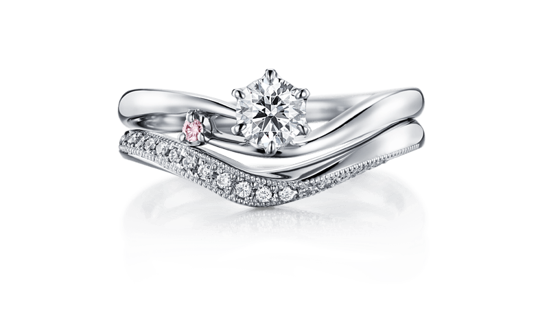 スピカ＆アピアス｜セットリング｜カップルに人気の婚約指輪,結婚指輪