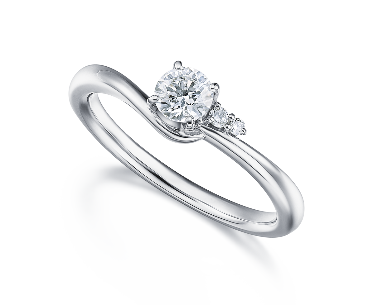 I-PRIMO ダイヤモンド 婚約指輪 PT950 D0.285ct