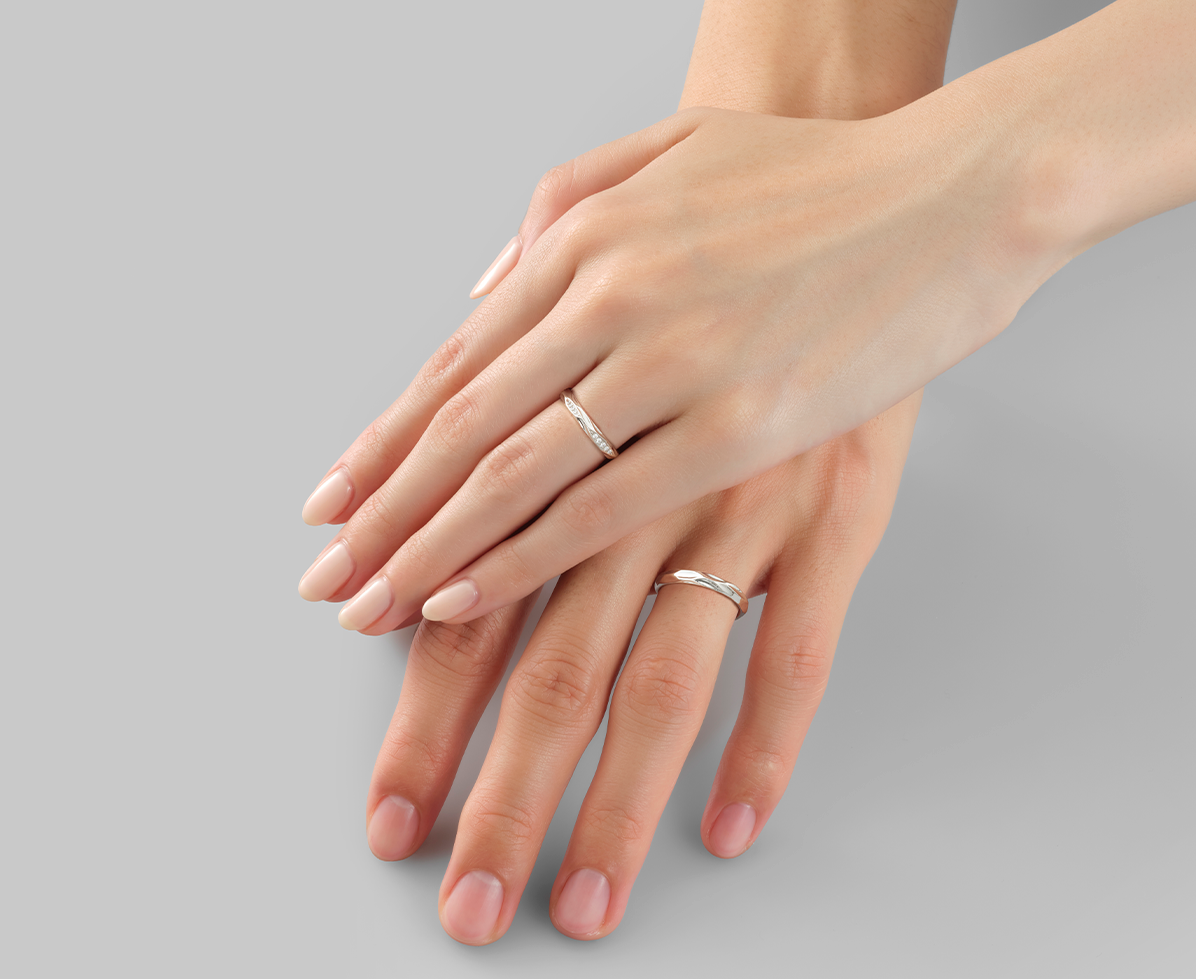 結婚指輪 水の綾【銀座本店・なんば店 限定展示】｜結婚指輪（マリッジリング