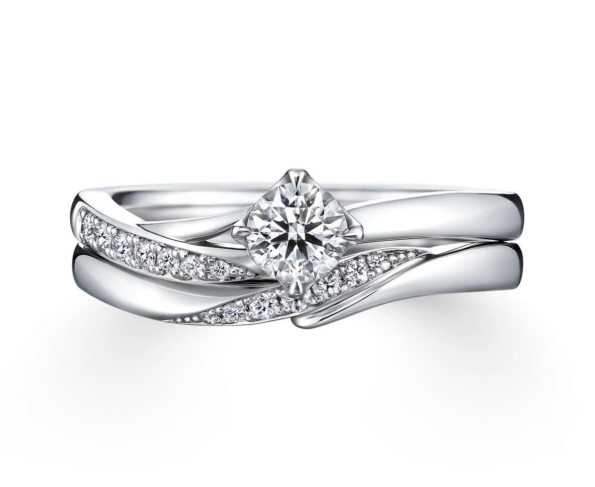 ダイヤモンド0374ctアイプリモ　婚約指輪　0.374ct