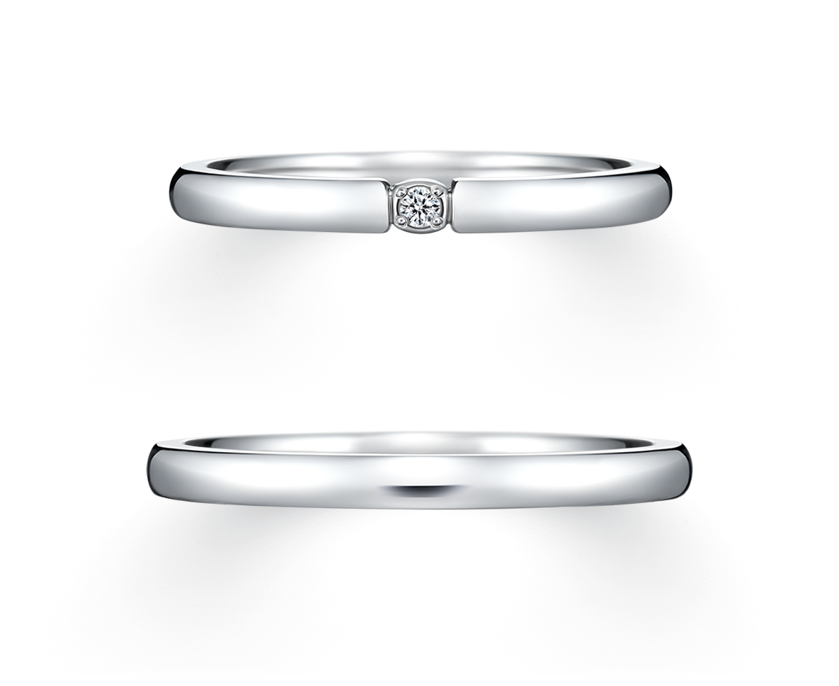 I-PRIMO リング I-PRIMOオンラインショップ |ブリジット(プラチナ): 結婚指輪