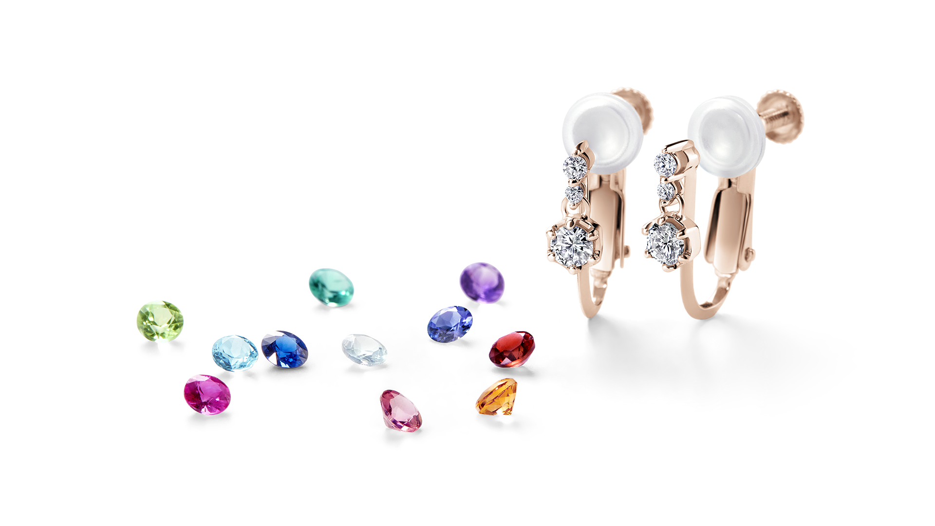 Ruanna Earring Birthstone ルアンナ イヤリング バースストーン_1_イヤリング