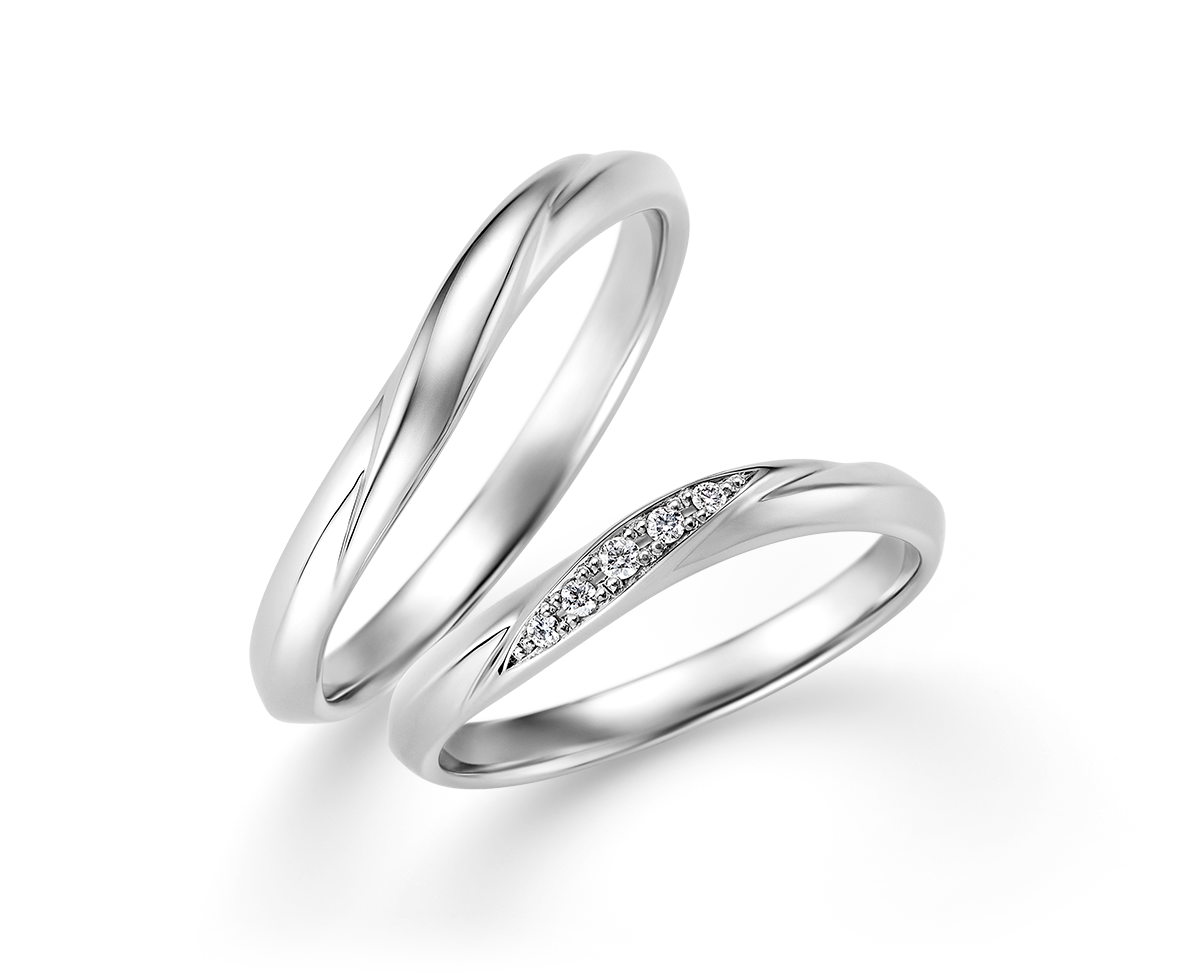 ルキナ×ルキナ DR5｜結婚指輪（マリッジリング）｜カップルに人気の 