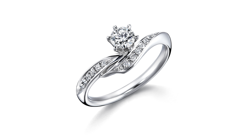 アイプリモI-PRIMO結婚指輪　ダイヤモンド　天の川　12号　エンゲージリング 天の川｜結婚指輪（マリッジリング）｜カップルに人気の婚約指輪