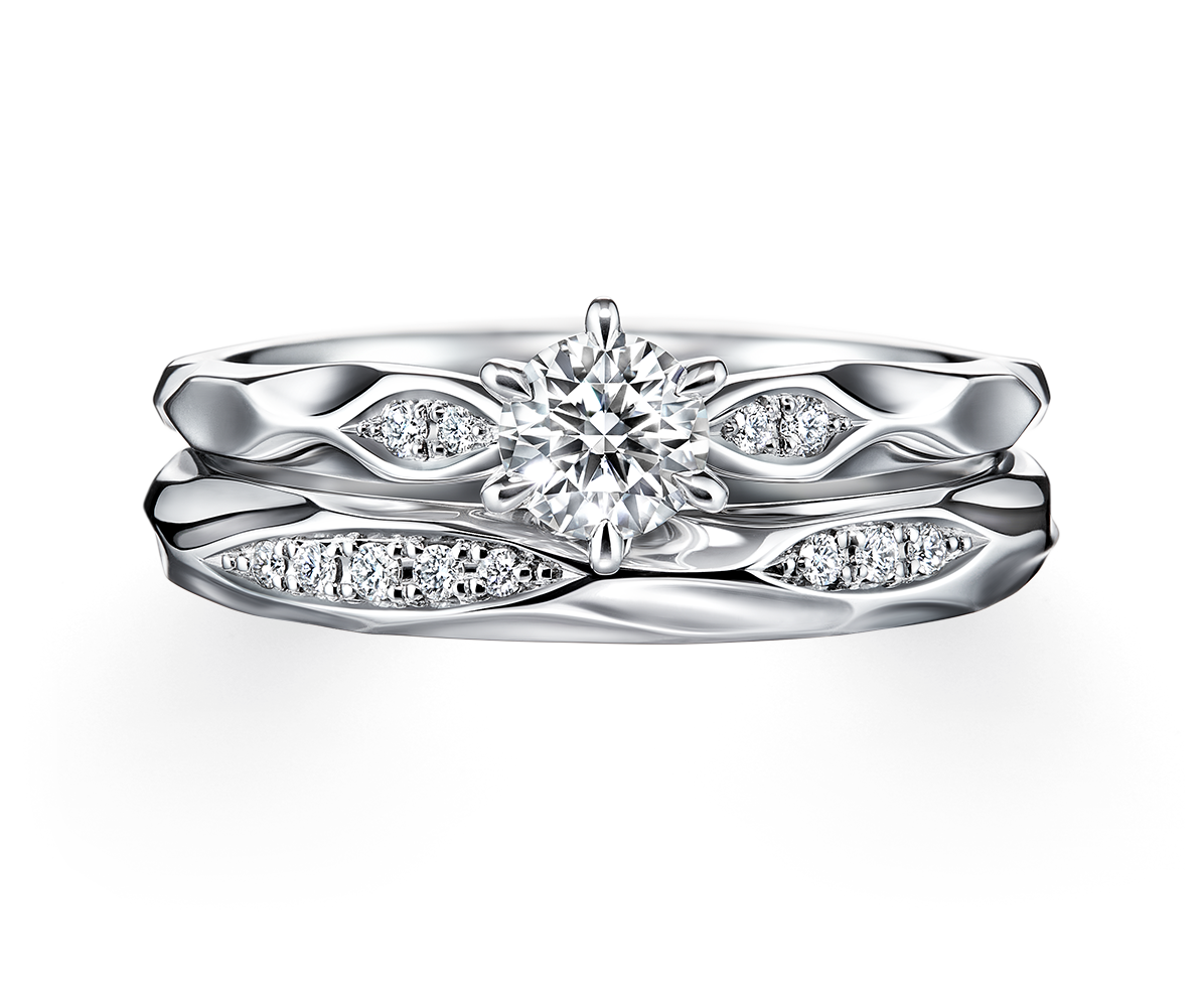 水の綾&水の綾【銀座本店・なんば店 限定展示】｜セットリング