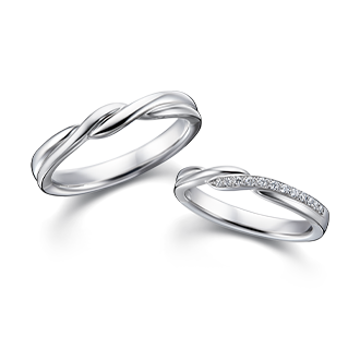 プラチナの結婚指輪（マリッジリング）デザイン一覧｜カップルに人気の 
