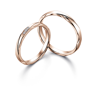 ピンクゴールドの結婚指輪（マリッジリング）デザイン一覧｜カップルに  
