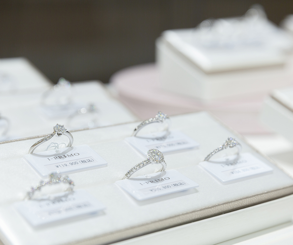 婚約指輪・結婚指輪 アイプリモ 和歌山MIO店（和歌山県・和歌山市）店舗写真.1