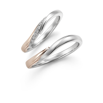 アイプリモ Pt900 ダイヤモンド リング 0.22ct 結婚指輪（マリッジ  