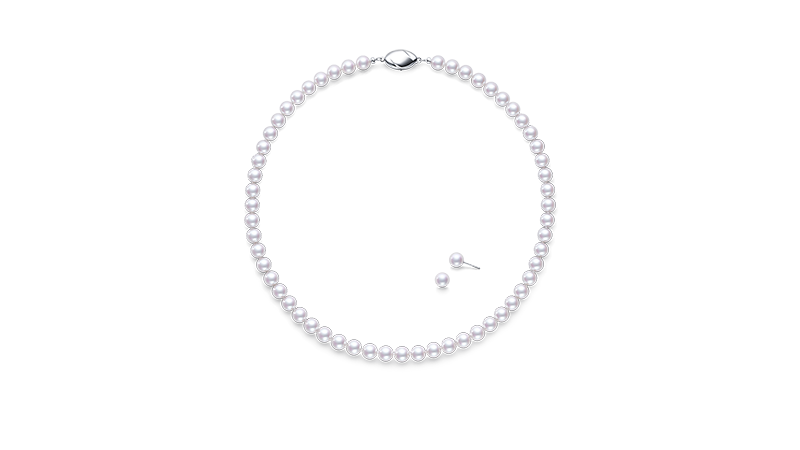 Akoya Pearl Necklace/Pierced earring アコヤパール ネックレス/ピアス 70_1_ネックレス