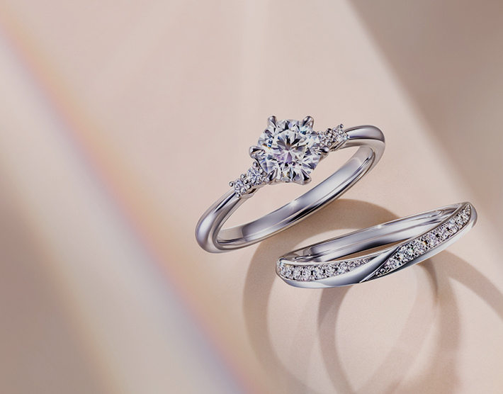 ウェーブの結婚指輪（マリッジリング）デザイン一覧｜カップルに人気の